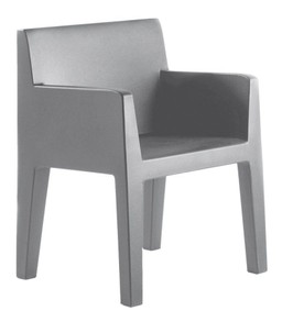 Vondom Jut Armchair - Basic Steel--4