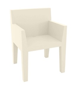 Vondom Jut Armchair - Lacquered Ecru--20