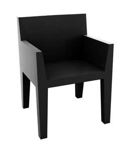 Vondom Jut Armchair - Lacquered Black--24