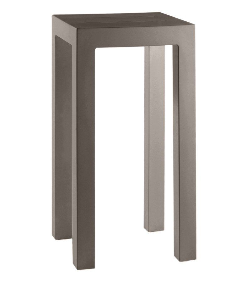 Vondom Jut Bar Table 50X50X100 - Basic Taupe--13