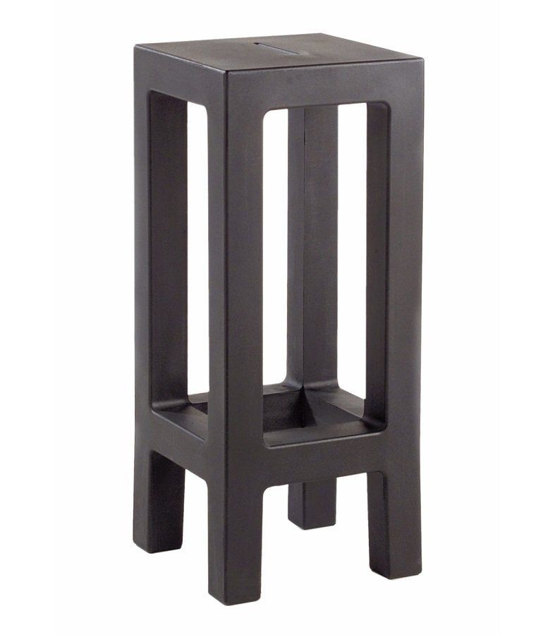 Vondom Jut Bar Stool - Basic Anthracite--3