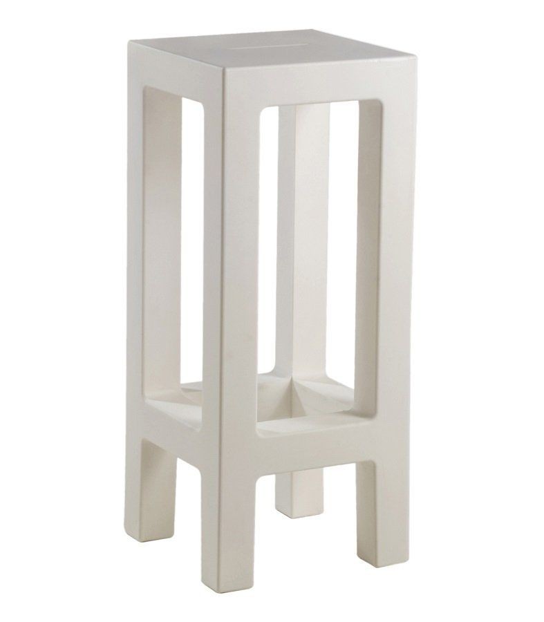 Vondom Jut Bar Stool - Basic White--5