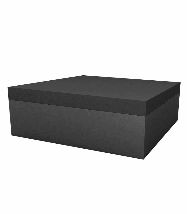 Vondom Quadrat Ottoman 120X120X40 - Basic Anthracite--4