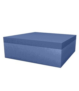 Vondom Quadrat Ottoman 120X120X40 - Basic Navy--11