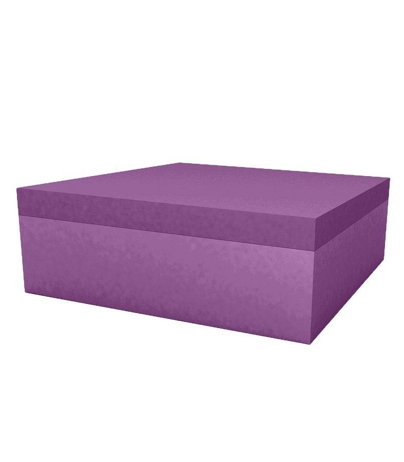 Vondom Quadrat Ottoman 120X120X40 - Basic Plum--13