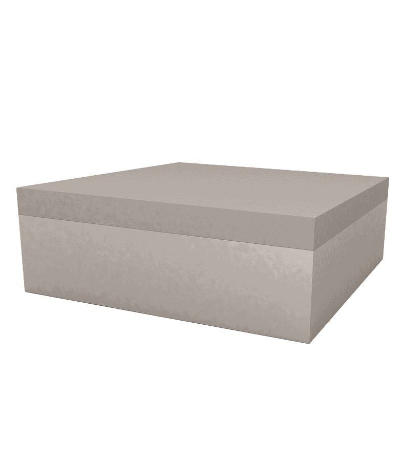 Vondom Quadrat Ottoman 120X120X40 - Basic Taupe--14