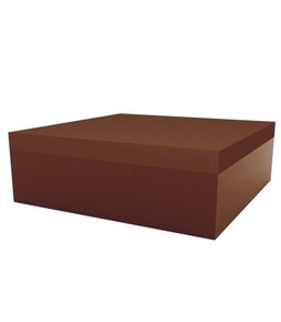 Vondom Quadrat Ottoman 120X120X40 - Lacquered Bronze--19