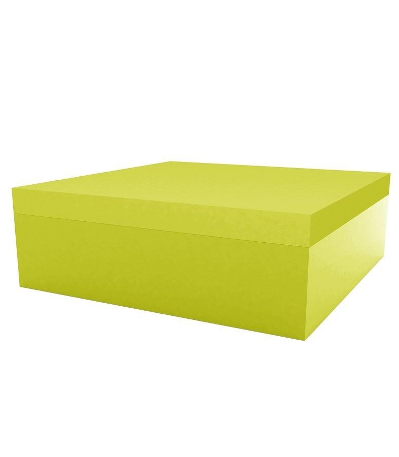 Vondom Quadrat Ottoman 120X120X40 - Lacquered Pistachio--26