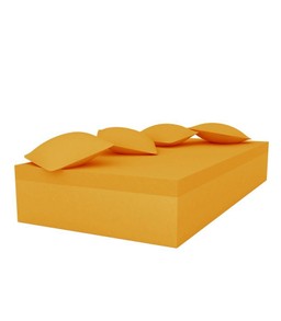 Vondom Quadrat Bed 240X120X40  - Basic Orange--8