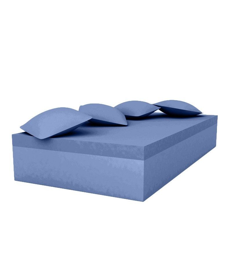 Vondom Quadrat Bed 240X120X40  - Lacquered Navy--27