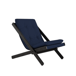 Karup Design Boogie Liegestuhl: 202 Black lacquered - 737 Navy--20