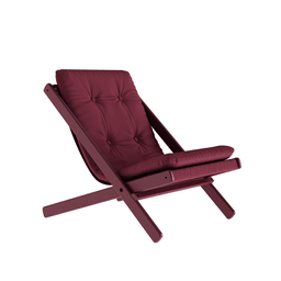 Karup Design Boogie Liegestuhl: 210 Siesta Red lacquered - 710 Bordeaux--42