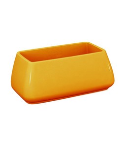 Vondom Planter Low - Lacquered Orange--19