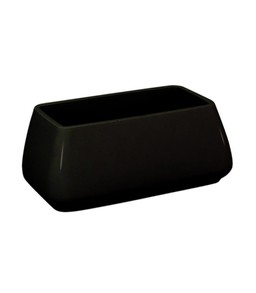 Vondom Planter Low - Lacquered Black--21