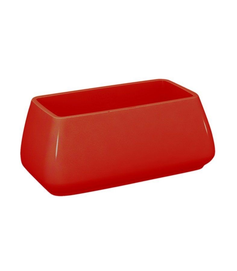 Vondom Planter Low - Lacquered Red--24