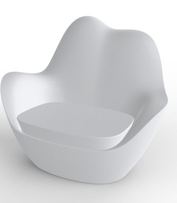 Vondom Sabinas Lounge Chair - Basic White--4