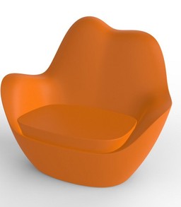 Vondom Sabinas Lounge Chair - Basic Orange--9