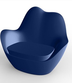 Vondom Sabinas Lounge Chair - Basic Navy--10