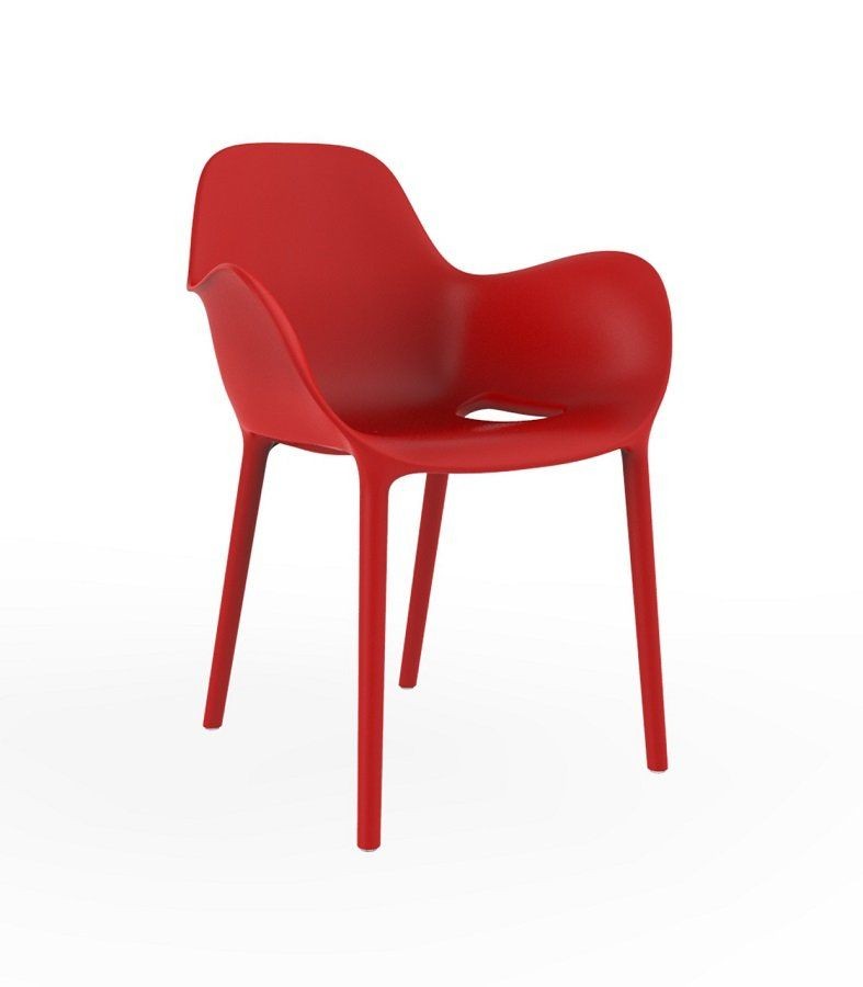 Vondom Sabinas Armchair - BASIC PP RED--3