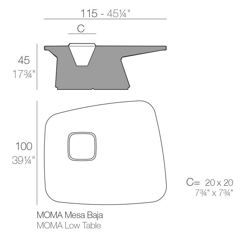 Vondom Moma Coffee Table--3