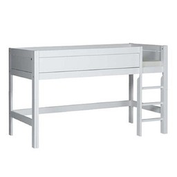 Lifetime Semi-High Bed - Hochbett white--0