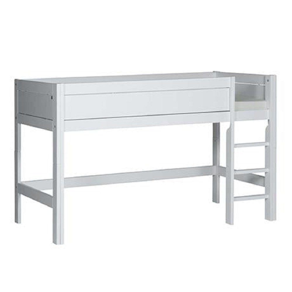 Lifetime Semi-High Bed - Hochbett white--0