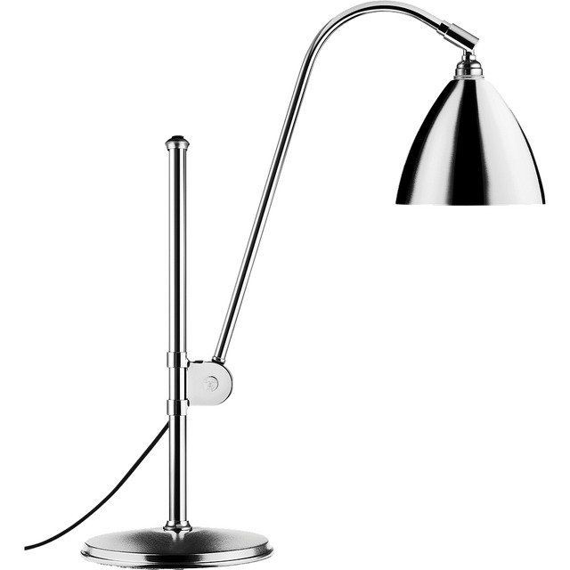 GUBI BL1 TABLE LAMP - CHROME BASE - CHROME SHADE--3