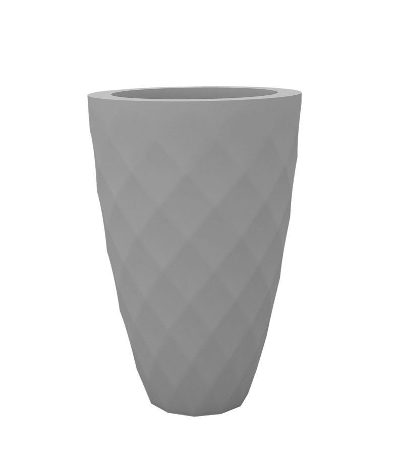 Vondom Vases Planter Ø65X100 - Basic Steel--1