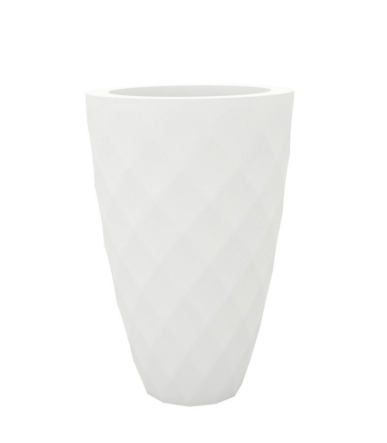 Vondom Vases Planter Ø65X100 - Basic White--5