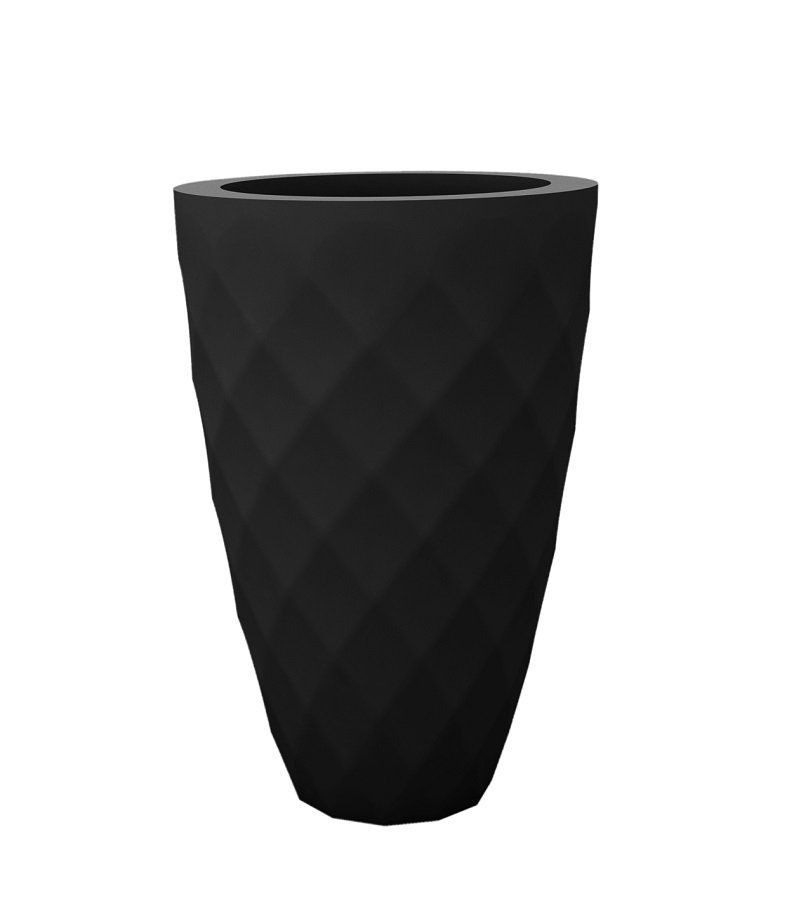 Vondom Vases Planter Ø65X100 - Basic Black--11