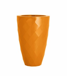 Vondom Vases Planter Ø65X100 - Lacquered Orange--22