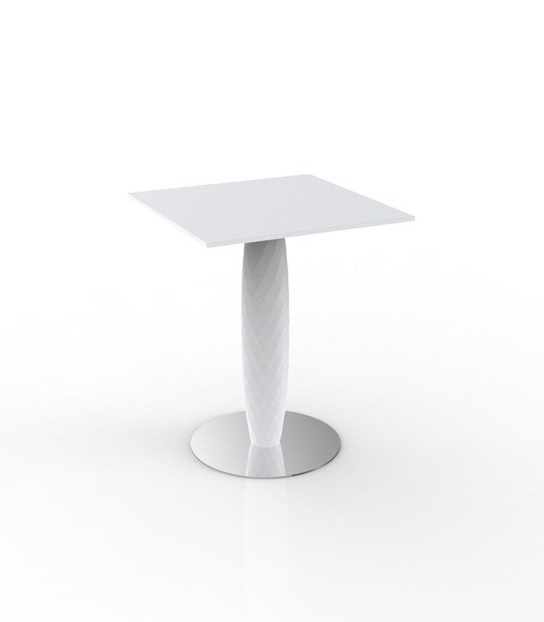 Vondom Vases Table 60X60X74 - Basic White--5