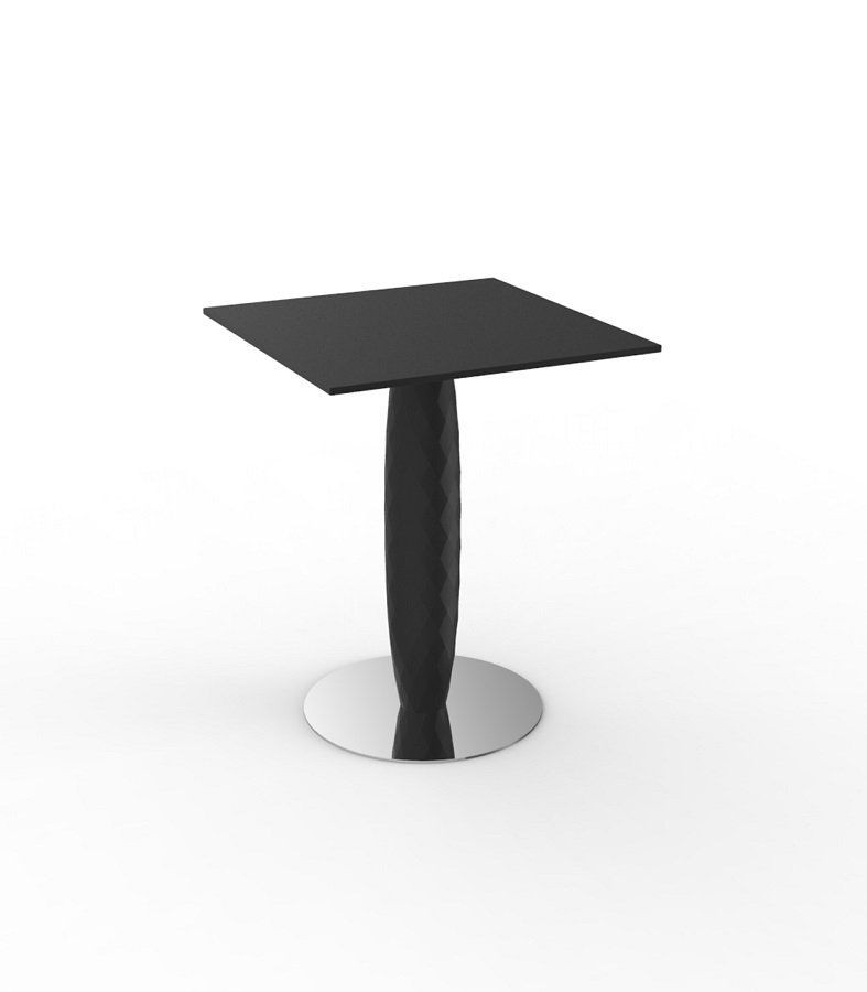 Vondom Vases Table 60X60X74 - Basic Black--10