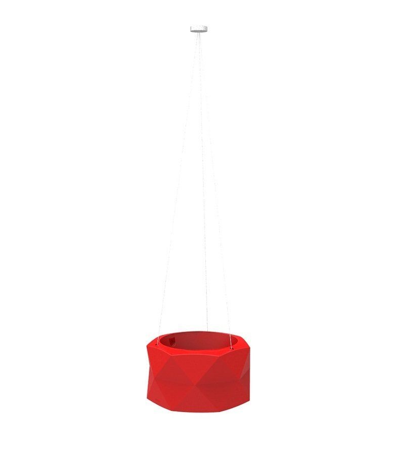 Vondom Marquis Hanging Planter Ø50x26 - Basic Red--13