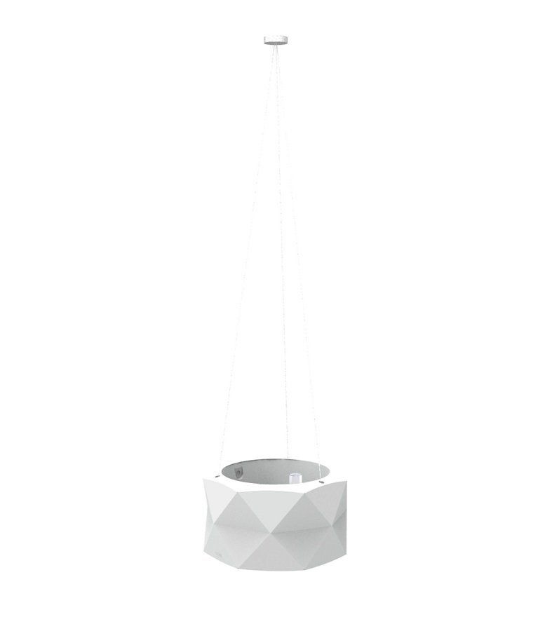 Vondom Marquis Hanging Planter Ø50x26 - Self-Watering Ice--34