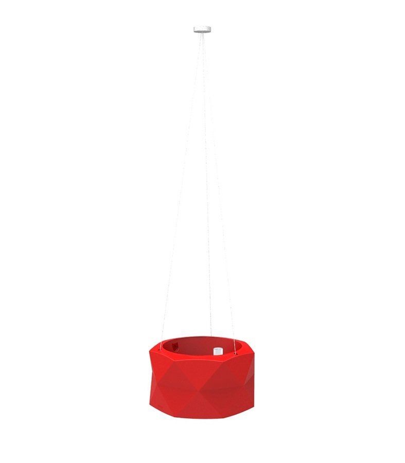 Vondom Marquis Hanging Planter Ø50x26 - Self-Watering Red--39