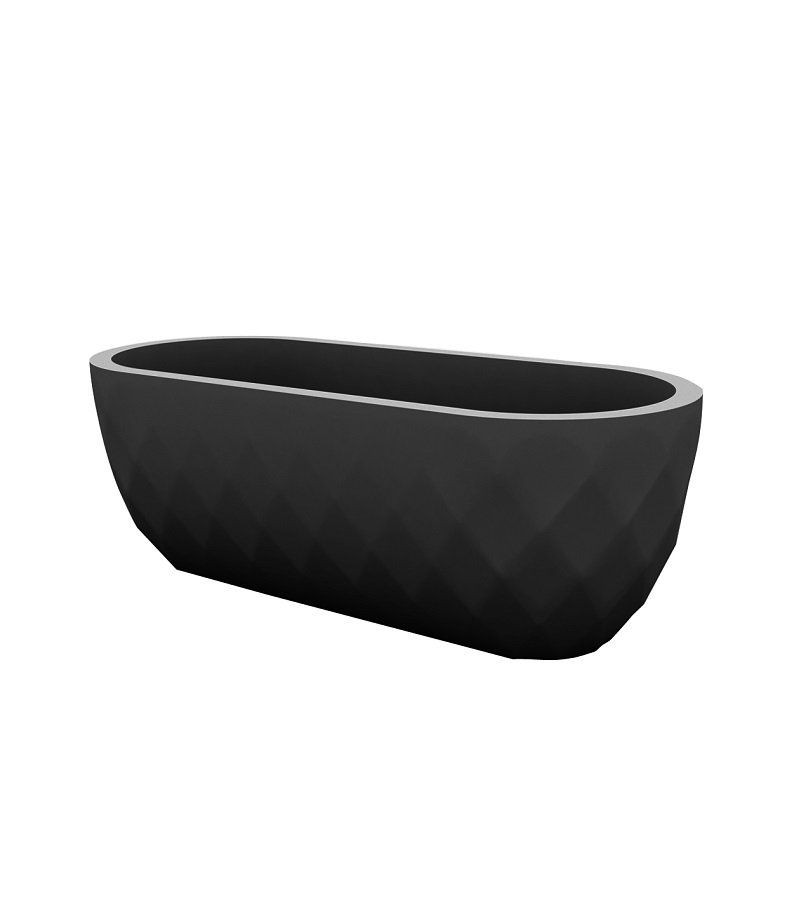 Vondom Vases Planter 130X55X45  - Basic Anthracite--3