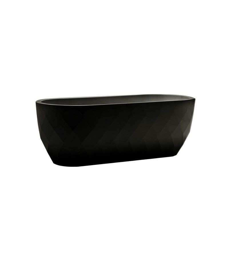 Vondom Vases Planter 130X55X45  - Lacquered Black--24