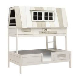 Lifetime Hut Bed My Hangout - Etagenbett: White Wash--0