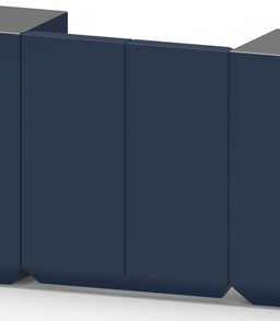 Vondom Vela Bar Door  - Lacquered Navy--13