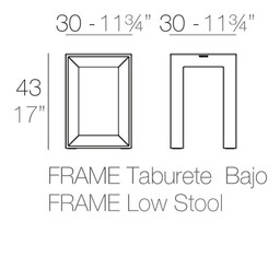 Vondom Frame Stool--3