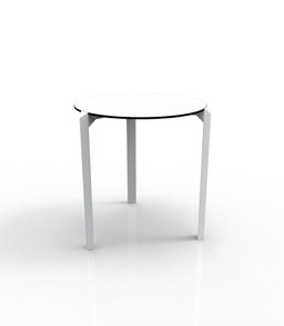 Vondom Quartz Dinning Table Ø59 - BASIC PP WHITE--2