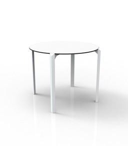 Vondom Quartz Dinning Table Ø90 -  BASIC PP WHITE--2