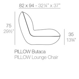 Vondom Pillow Lounge Chair - --25