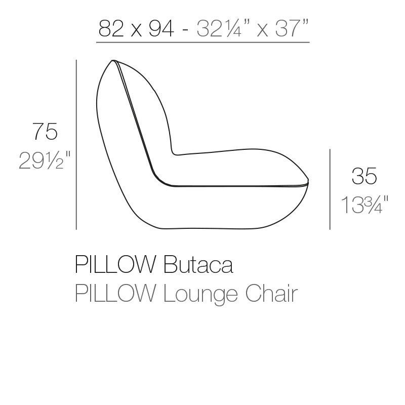 Vondom Pillow Lounge Chair - --25