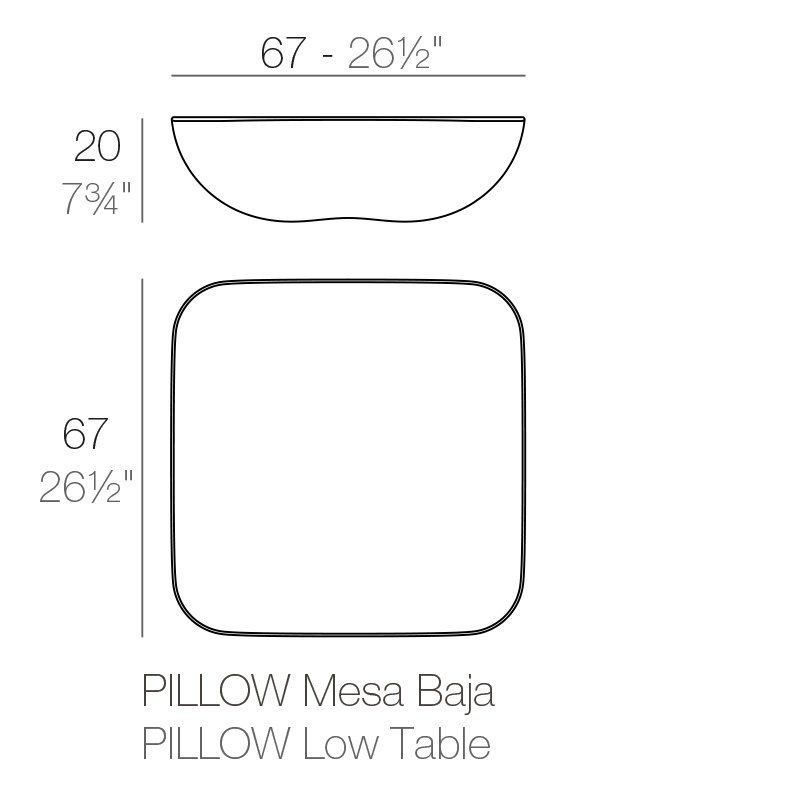 Vondom Pillow Cofee Table --24