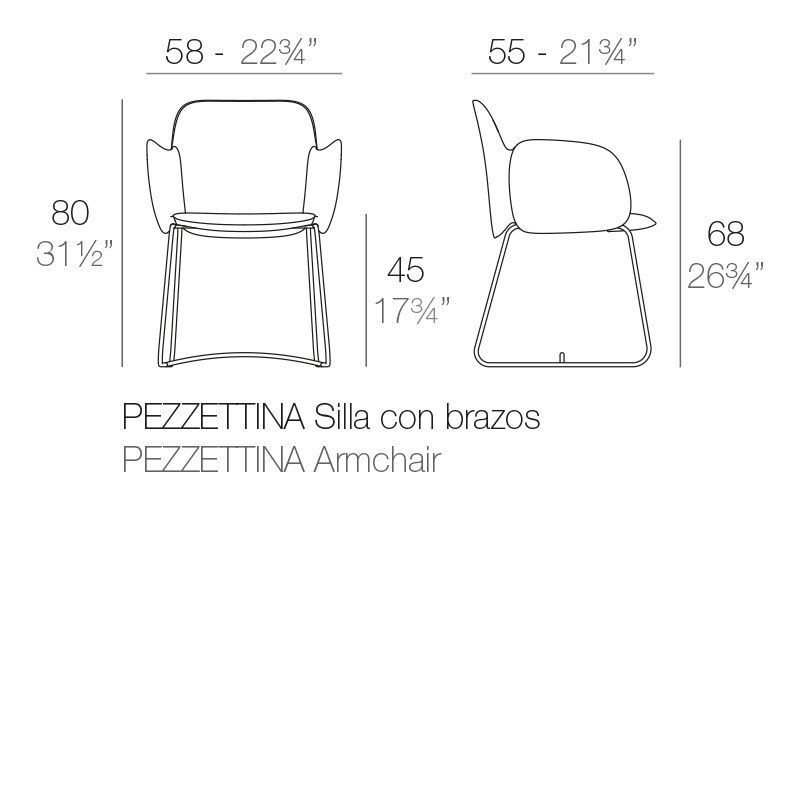 Vondom Pezzettina Armchair--2