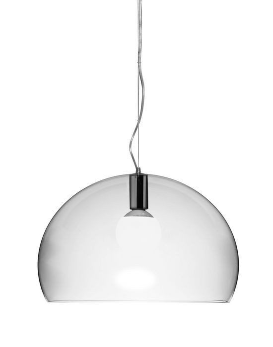 Kartell FLY Icon Pendelleuchte - kristall--10