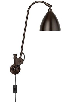 GUBI BL6 WALL LAMP - Black Brass - Black Brass--1