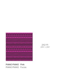 Vondom Rugs Piano Piano Pink--1